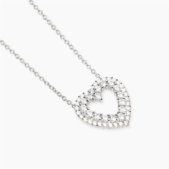 Collana Mabina Donna Regina di cuori in Argento Cubic Zirconia 553855 - 553855